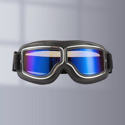 Vintage-Motorradbrille