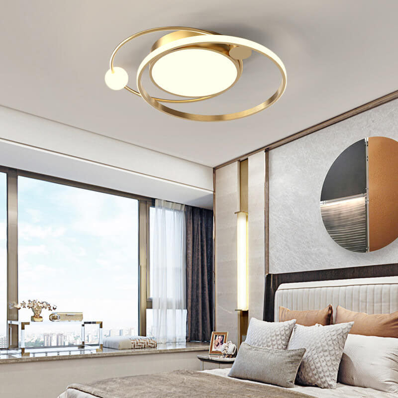 Vivolux | Nordic Round Circle LED Deckenleuchte bündig montiert