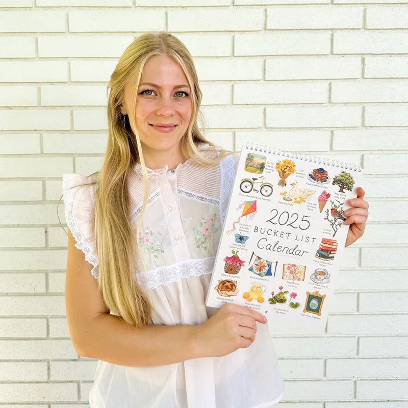 2025 Bucket List Kalender