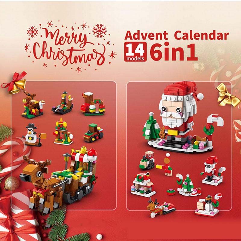 Vivolux | 2024 Weihnachten Bausteine Geschenkbox