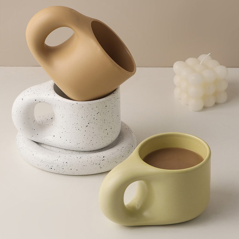 Vivolux | Nordic Minimalist Süße Dicke Tasse