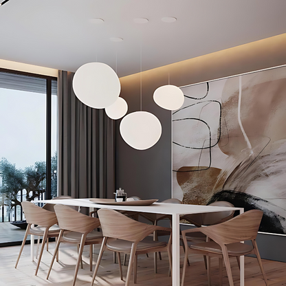 Vivolux | GloStone | Elegante Glas-Kiesel-Pendelleuchte