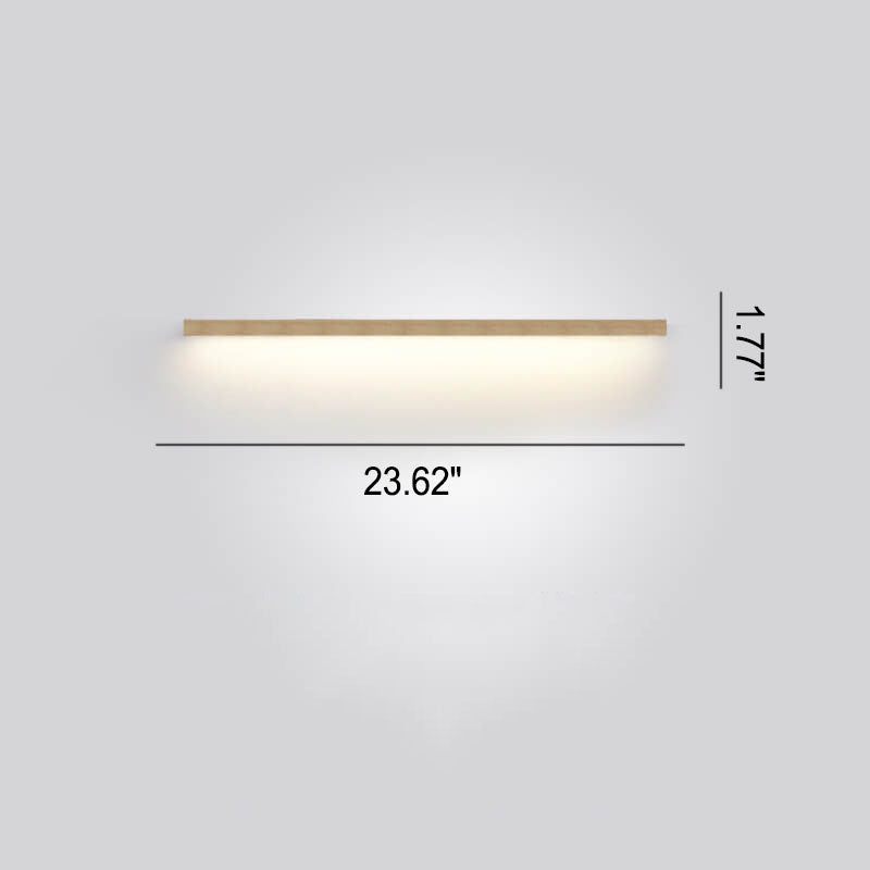 Vivolux | ZenBeam Japanische LED Wandleuchte | Massivholz Design | Moderne Akzentbeleuchtung