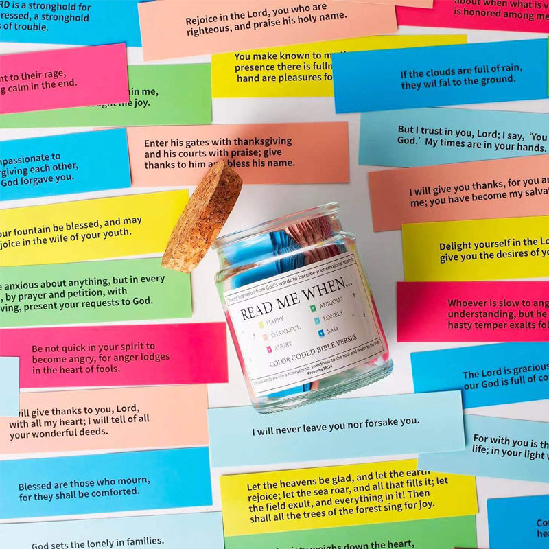 Bibelverse aus dem Hoffnungsglas