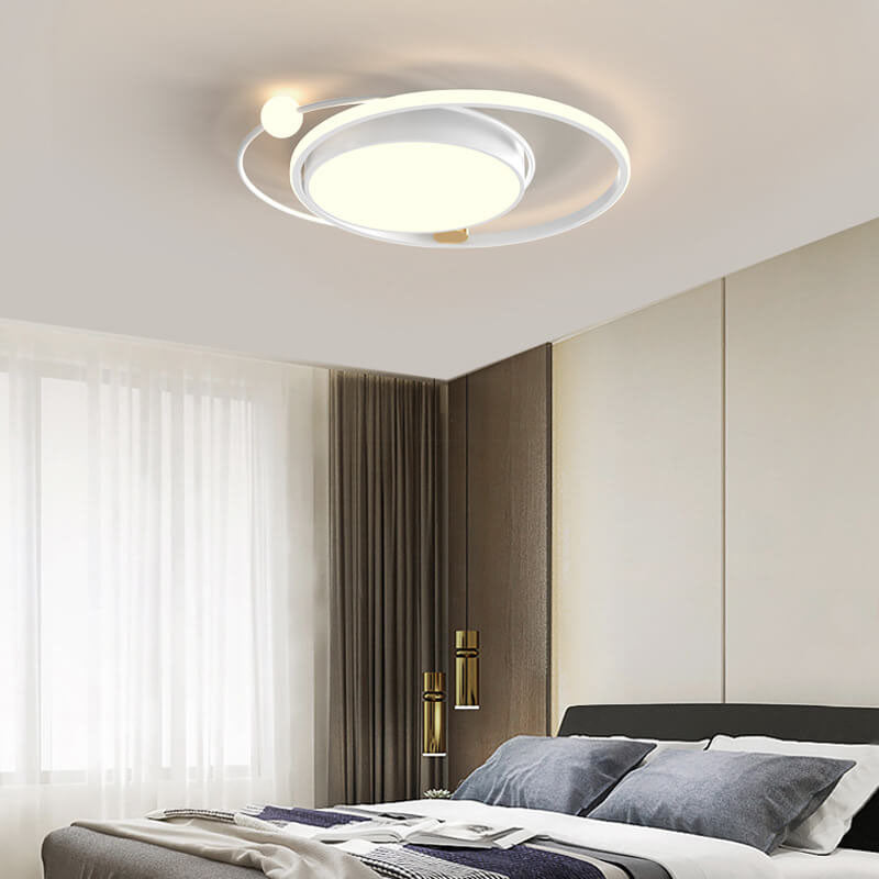Vivolux | Nordic Round Circle LED Deckenleuchte bündig montiert