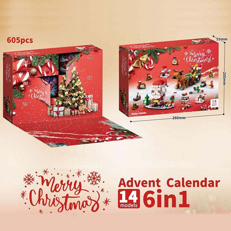 Vivolux | 2024 Weihnachten Bausteine Geschenkbox