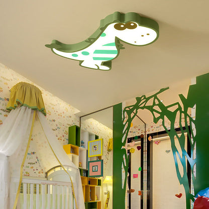 Vivolux | DinoBright LED Deckenleuchte | Kreatives Dinosaurier-Design | Kinderzimmerlampe | Warm- & Weißlicht | Dimmbar