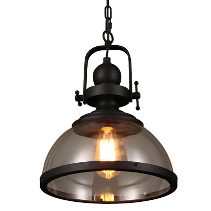 Vivolux | Antike Glas Eisen Retro Industrie Kronleuchter Hängende Deckenleuchten