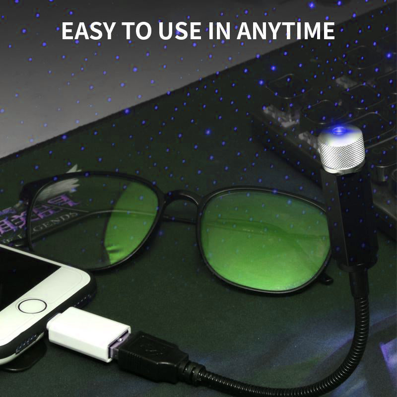 Vivolux | Auto- und Wohnraum-Decken romantisches USB-Nachtlicht