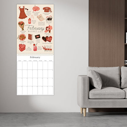 2025 Bucket List Kalender