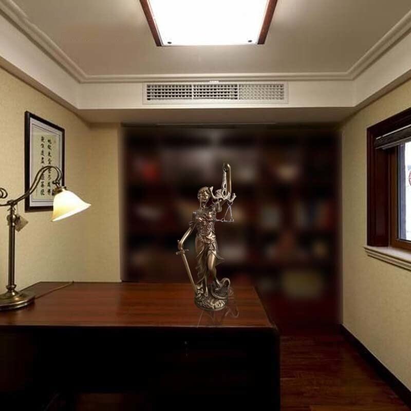 Vivolux | Dekorationsstatue der Göttin der Gerechtigkeit