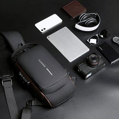 Vivolux | USB-Lade Sport Umhängetasche Diebstahlsicher