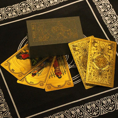 Entdecken Sie die mystische Welt des Tarot Gold Foil Tarot