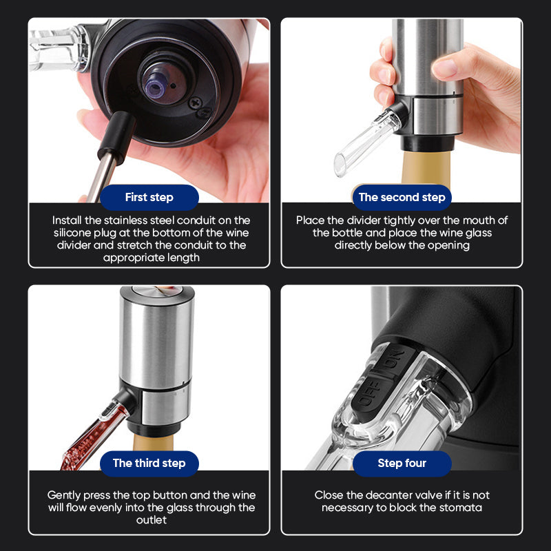 Vivolux | Elektrischer Weindekanter für Wein