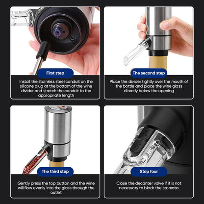 Vivolux | Elektrischer Weindekanter für Wein