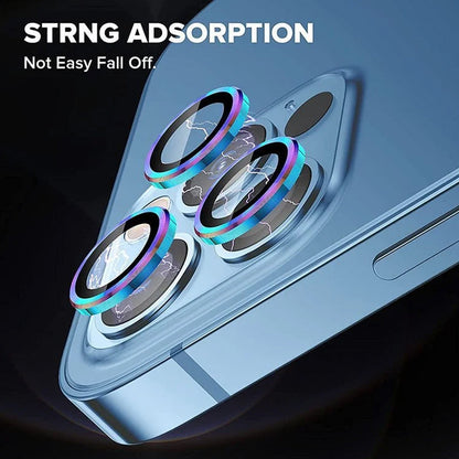 Vivolux | Bunter Saphir-Objektivschutz für iPhone