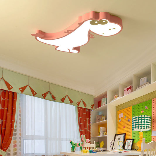Vivolux | DinoBright LED Deckenleuchte | Kreatives Dinosaurier-Design | Kinderzimmerlampe | Warm- & Weißlicht | Dimmbar