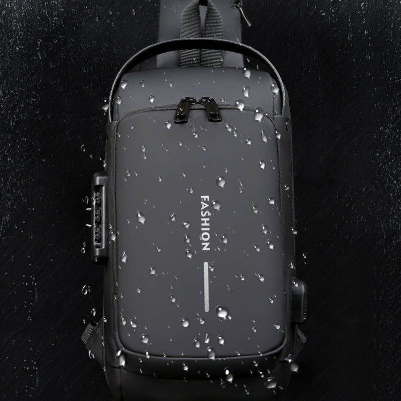 Vivolux | Diebstahlsicherer Umhängetasche mit USB-Ladeanschluss