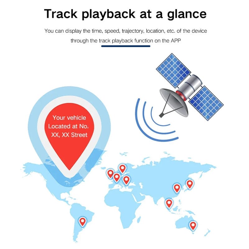 Vivolux | GPS Tracker Starker magnetischer Auto-Fahrzeug-Tracking