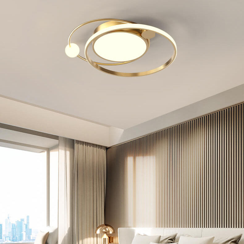 Vivolux | Nordic Round Circle LED Deckenleuchte bündig montiert