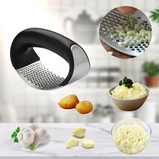 Vivolux | Premium Edelstahl Knoblauchpresse