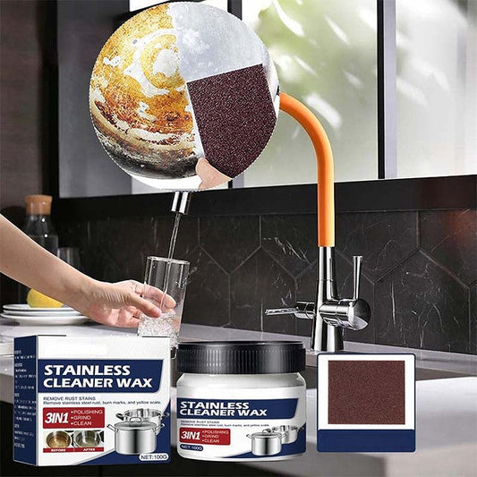 Vivolux | Magische Nano Edelstahl Reinigungs-Paste Wachs