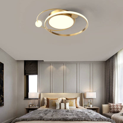 Vivolux | Nordic Round Circle LED Deckenleuchte bündig montiert