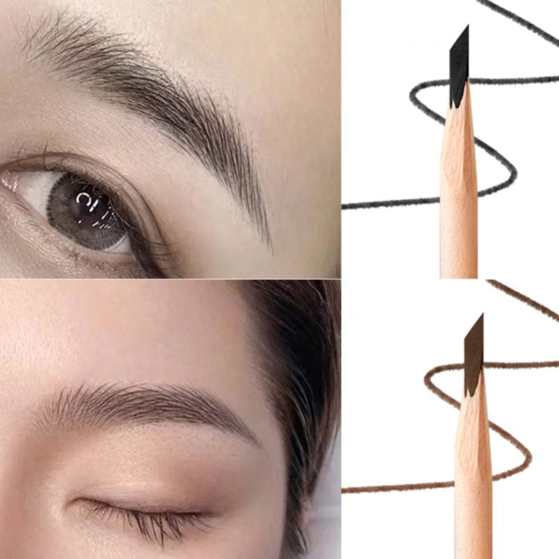 Wasserfester Augenbrauenstift aus Holz