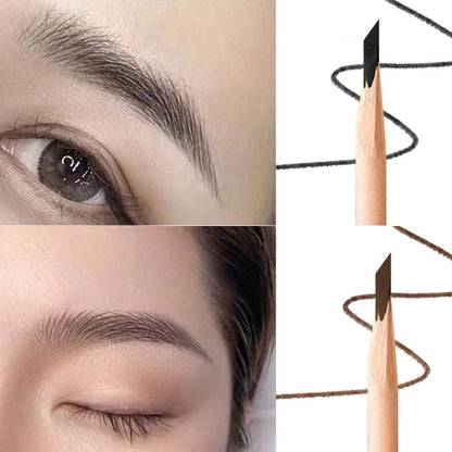 Wasserfester Augenbrauenstift aus Holz