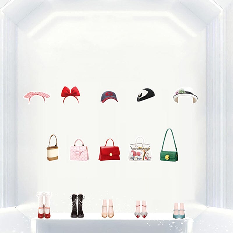 2025 Neue Magnetische Prinzessinnen Papierpuppe Kostüm