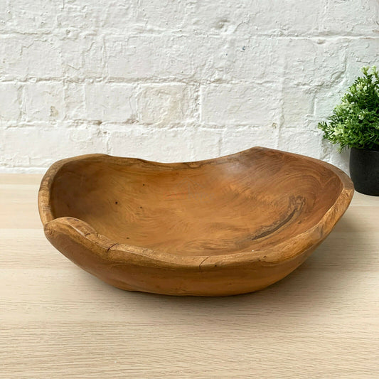 Vivolux | Teak Root Round Bowl Large 39cm