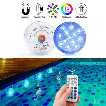 Vivolux | Fernbedienung wasserdichte Magnet-Saug-LED-Lampe