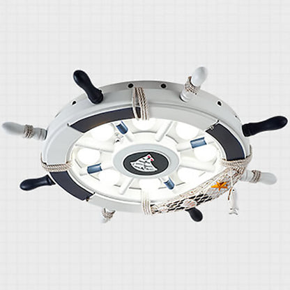 Vivolux | NautiGlow Kinderzimmer LED Deckenlampe | Segelboot-Design | Cartoon-Stil | Stimmungsvolle Beleuchtung