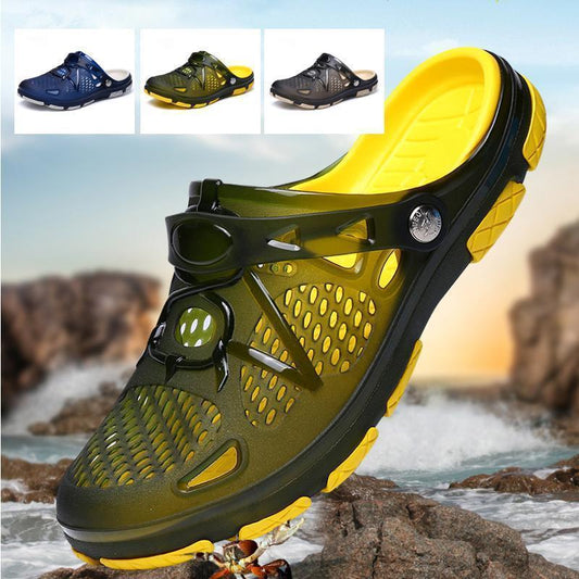 Vivolux | Herren Strandsandalen Atmungsaktiv Mesh Strand Pantoffel