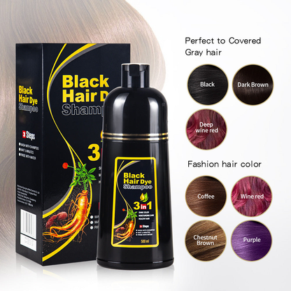 Vivolux | BLACK HAIR DYE SHAMPOO (AYURVEDIC NO SIDE EFFECT)