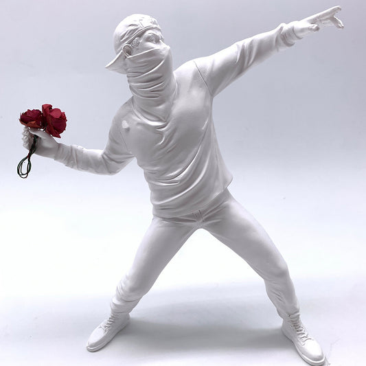 Vivolux | Banksy Flower Rioter