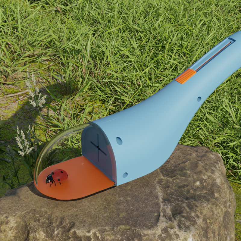 Vivolux | BugCatch Insektfänger – Schnellauslöserv mit kompaktem Design für sichere und humane Insektenbekämpfung