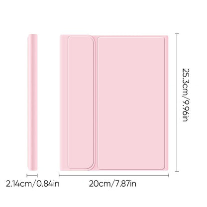 Abnehmbares drahtloses Tastatur mit Hülle und Stifthalter