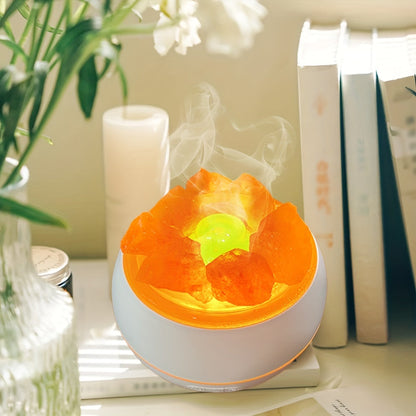 Vivolux | Salzlampe Diffusor - 3-in-1 ätherischer Öldiffusor, Himalaya-Salzlampen & Luftbefeuchter