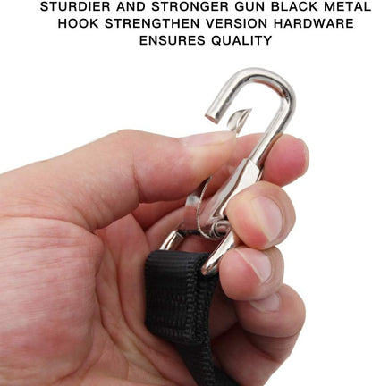 Vivolux | 47 Zoll Tasche Ersatz Schultergurt | Gepolstert & Verstellbar - Perfekt für Reisetaschen, Laptop-Taschen, Aktentaschen, Kamerataschen, Umhängetaschen, Wickeltaschen & Mehr (Schwarz)