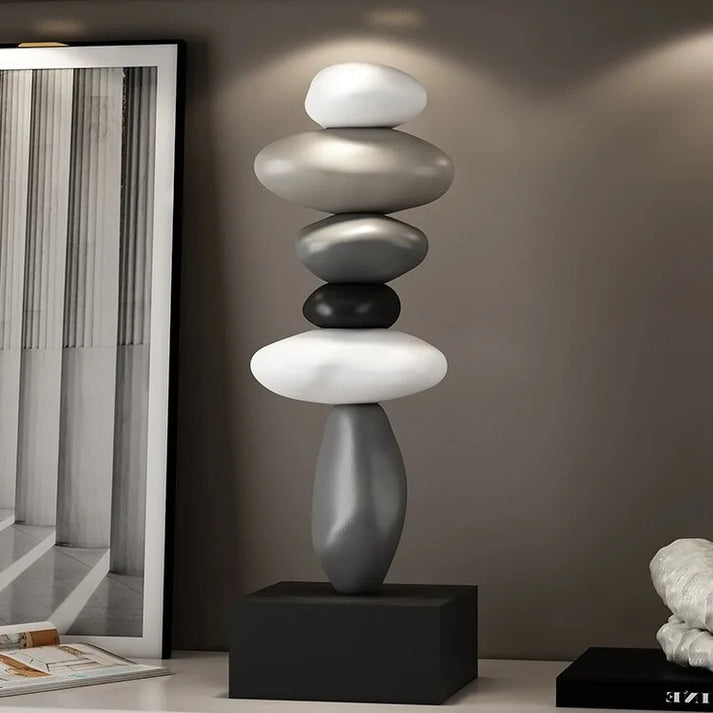 Vivolux | StoneBalance - Moderne stabile Steinskulptur