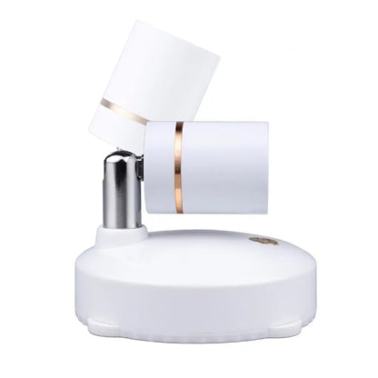 Kabelloser, wiederaufladbarer LED-Strahler und Schreibtischlampe mit Fernbedienung