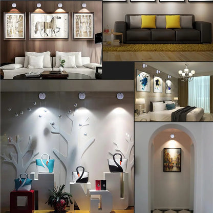 Kabelloser, wiederaufladbarer LED-Strahler und Schreibtischlampe mit Fernbedienung