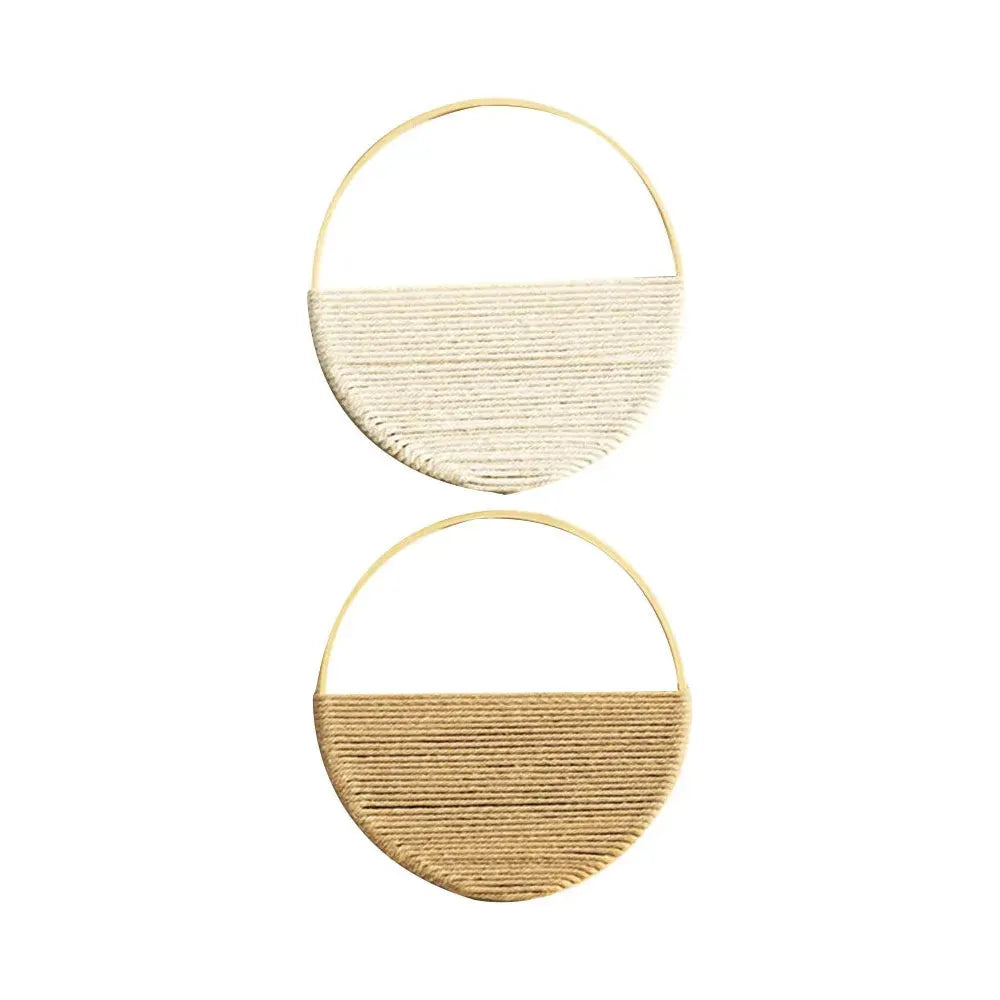 Vivolux | Willowloop – Circulares Makrame-Wandsdekor mit symmetrischem Design