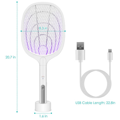Vivolux | 2-in-1 Elektrischer Wiederaufladbarer Insektenvernichter