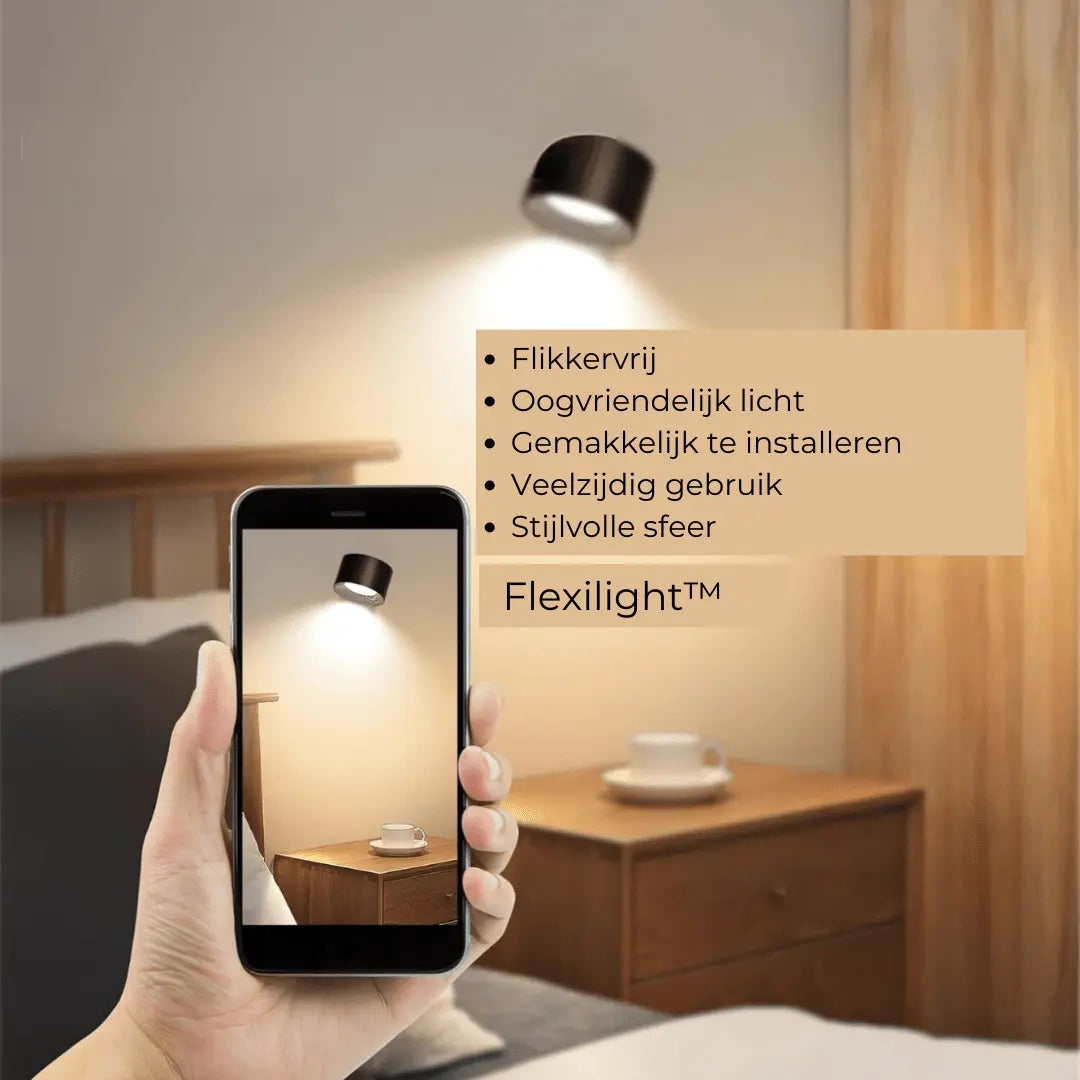 Vivolux | Wandlampe Wiederaufladbar Kabellos 360°