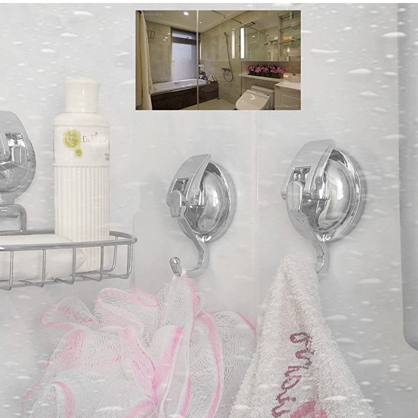 Vivolux | 2-Pack: Schwerlast-Vakuum-Saugbecher-Haken