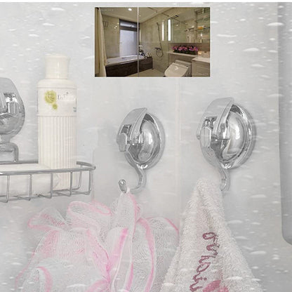 Vivolux | 2-Pack: Schwerlast-Vakuum-Saugbecher-Haken