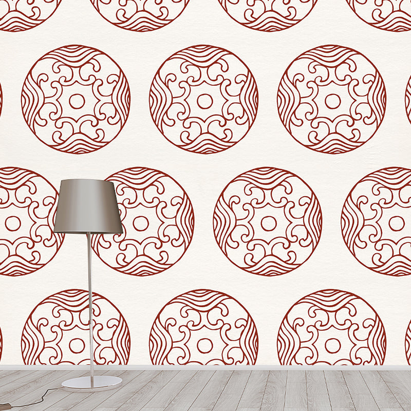 Vivolux | Clouding Pattern Mural Decal Pastellfarbe Zeitgenössische Wandverkleidung für das Wohnzimmer