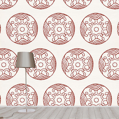 Vivolux | Clouding Pattern Mural Decal Pastellfarbe Zeitgenössische Wandverkleidung für das Wohnzimmer